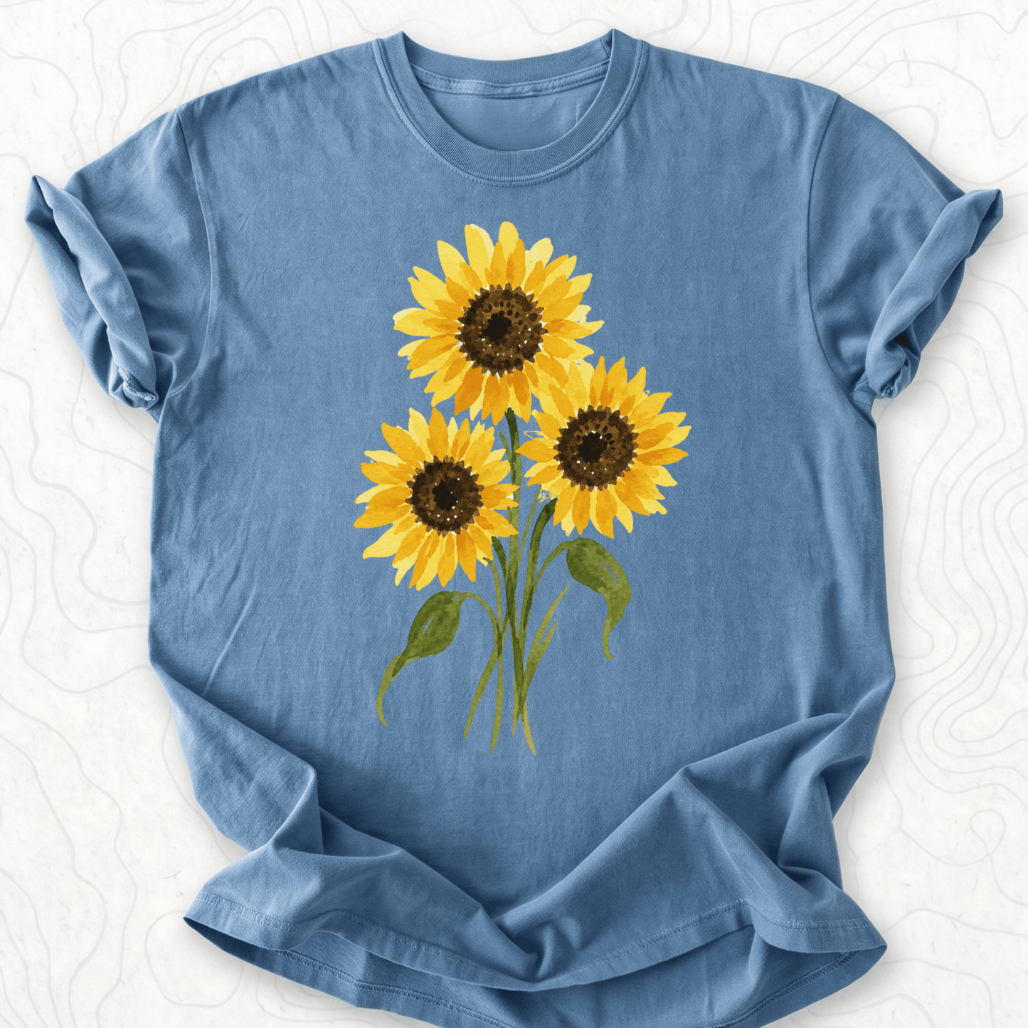 Watercolor Sunflowers T-shirt