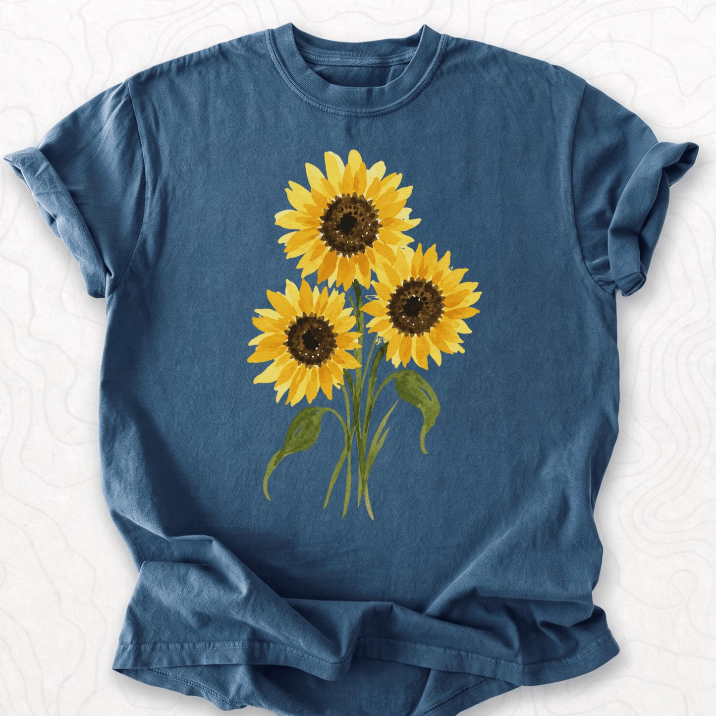 Watercolor Sunflowers T-shirt