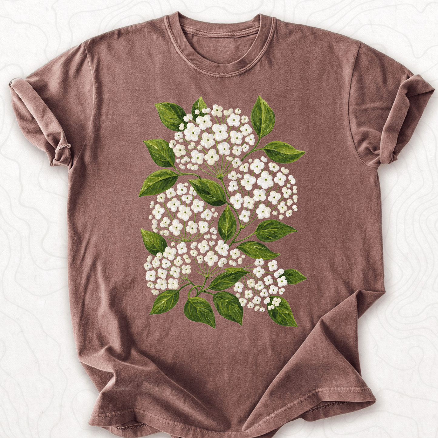 White Floral T-shirt