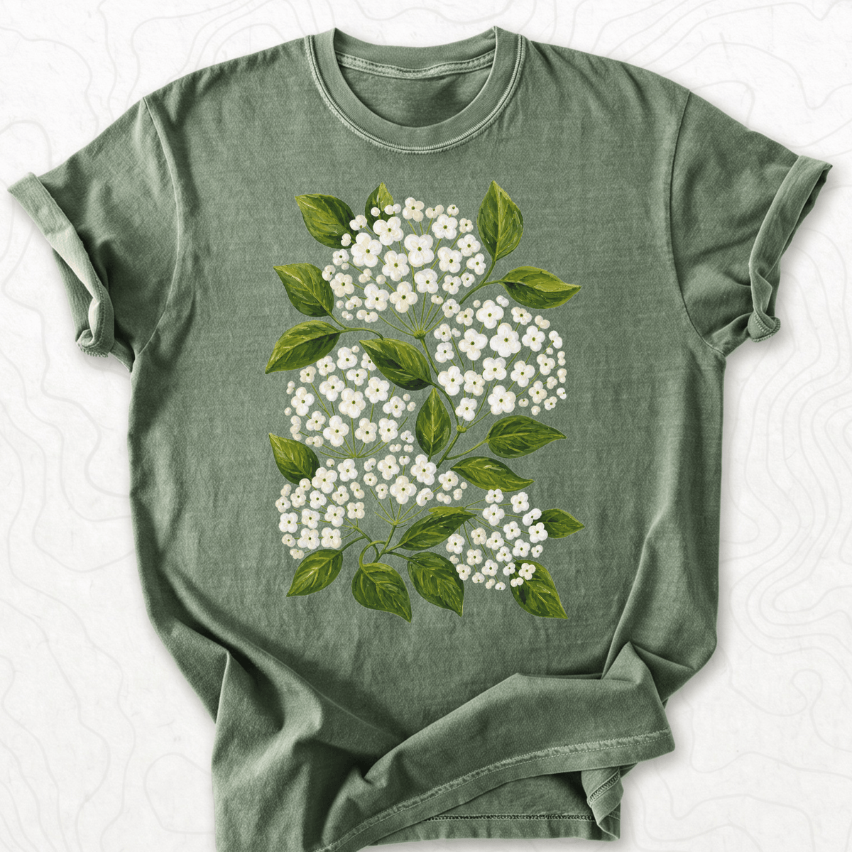 White Floral T-shirt