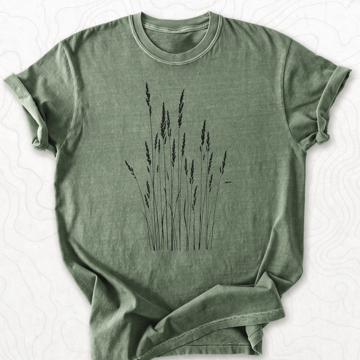 Wild Grass Silhouette T-shirt