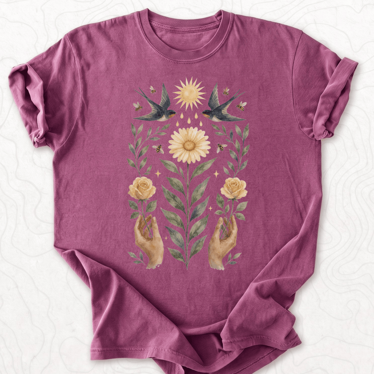 Botanical Swallow T-shirt