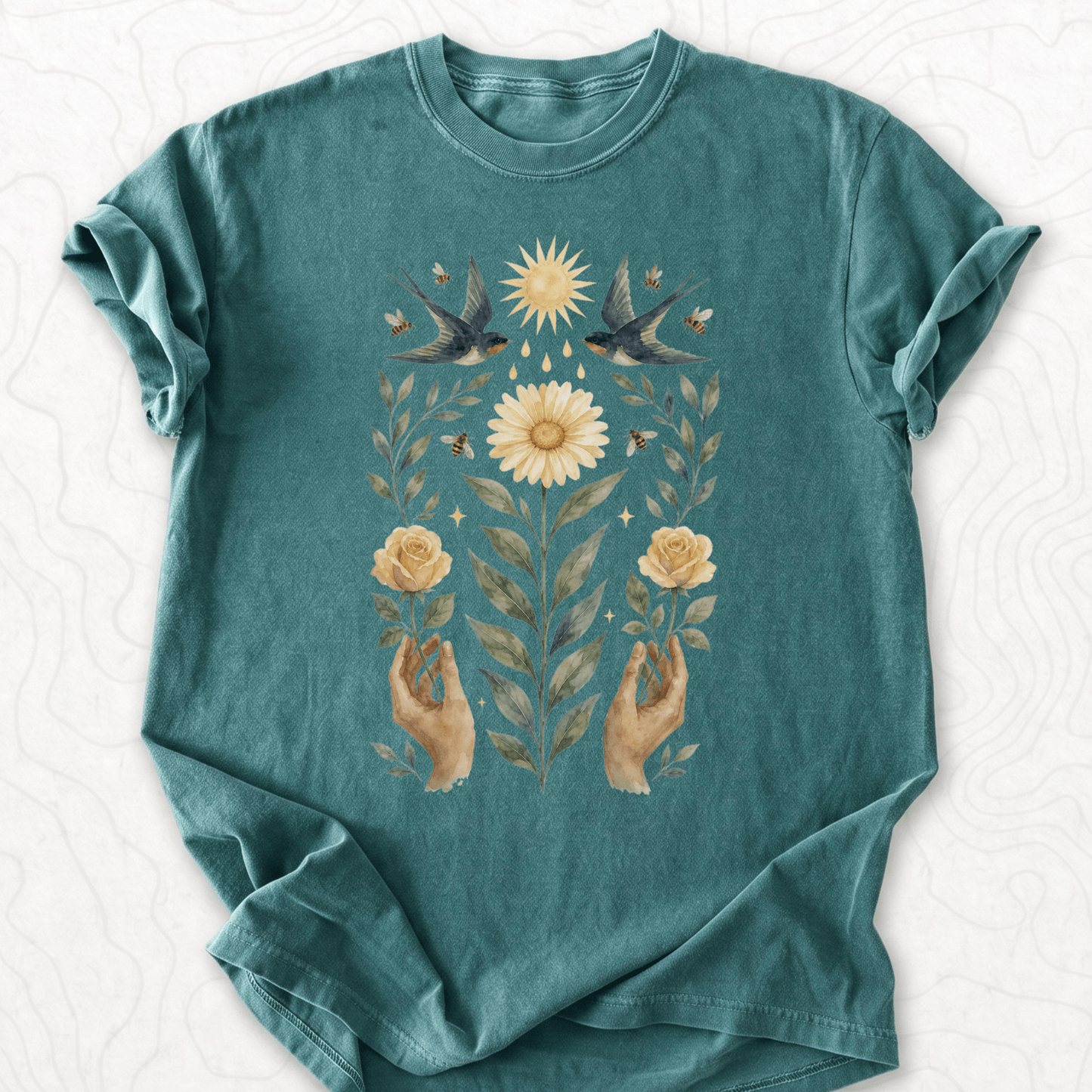 Botanical Swallow T-shirt