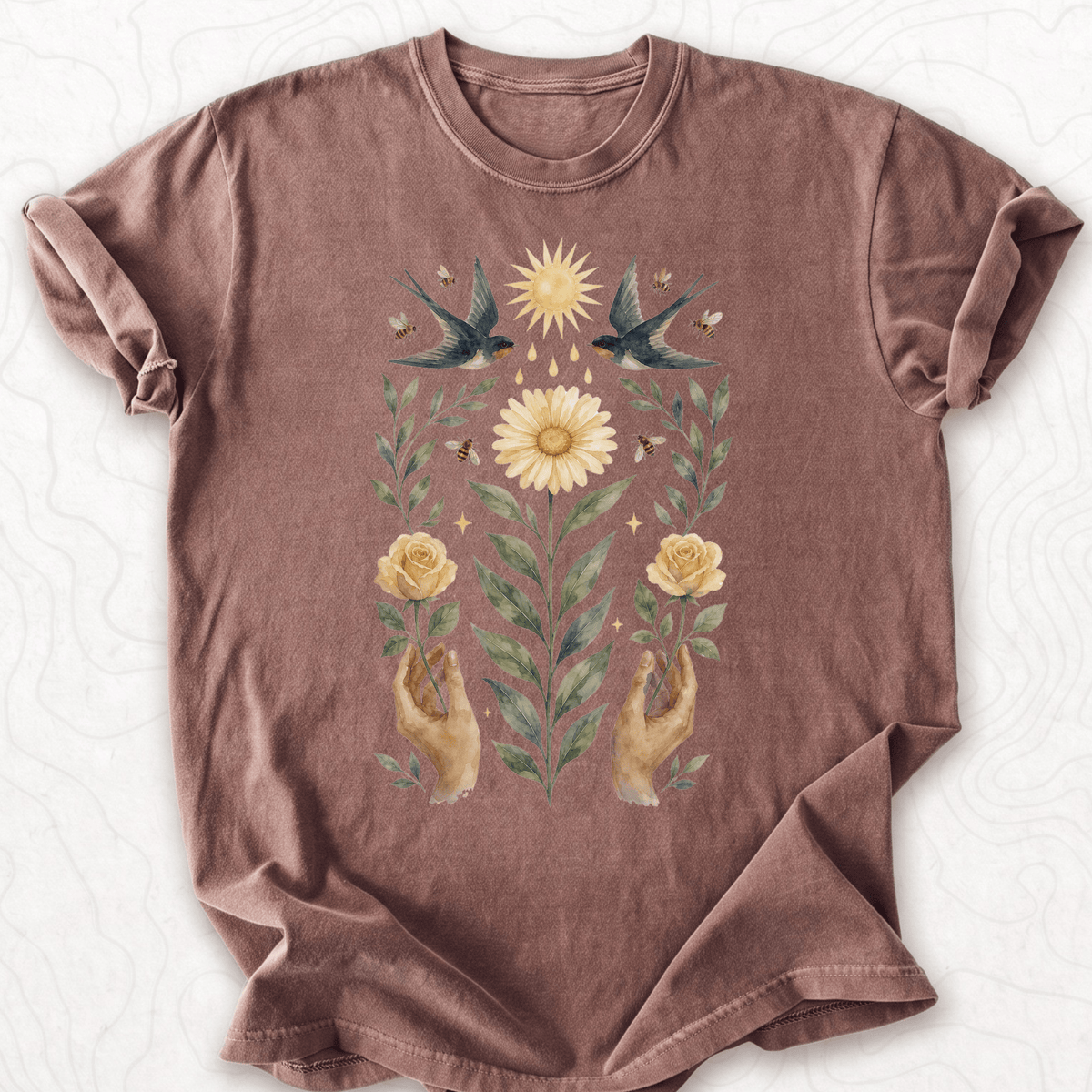 Botanical Swallow T-shirt