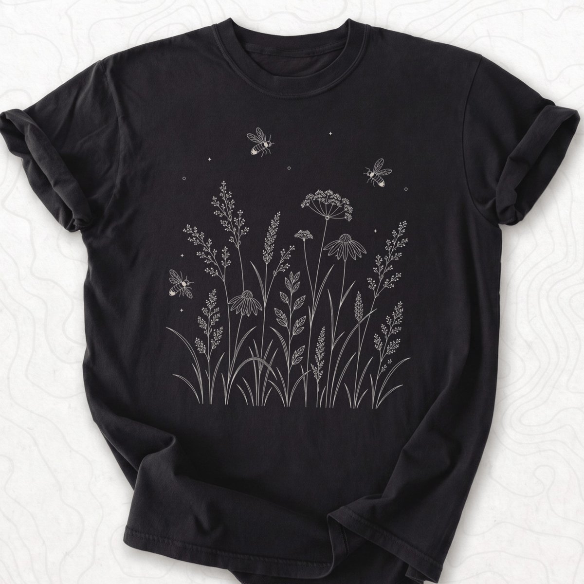 Wildflower Bees T-shirt