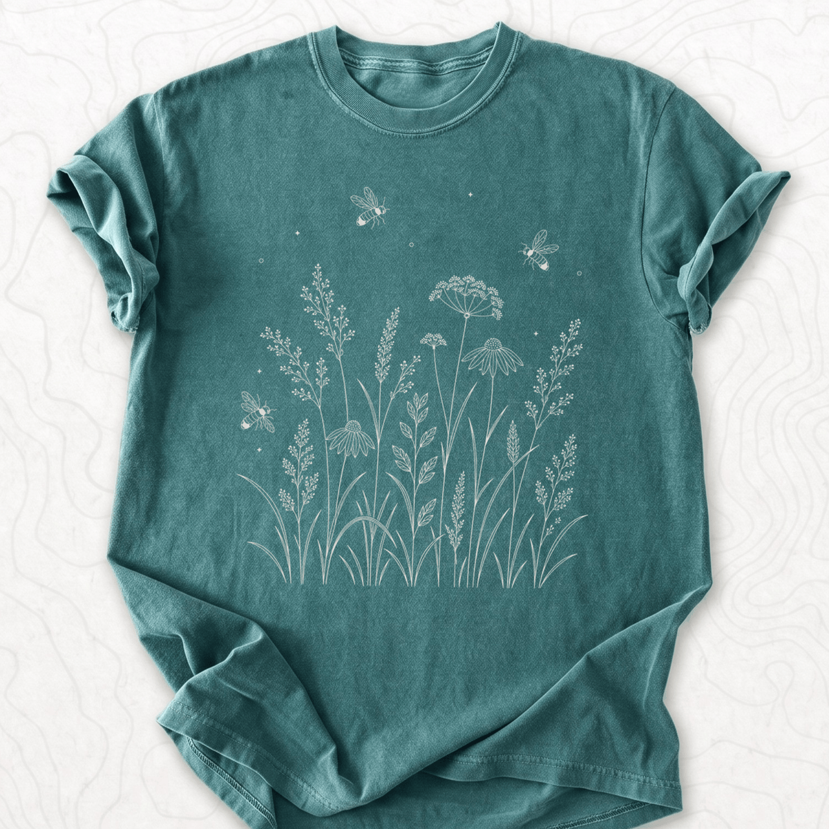 Wildflower Bees T-shirt