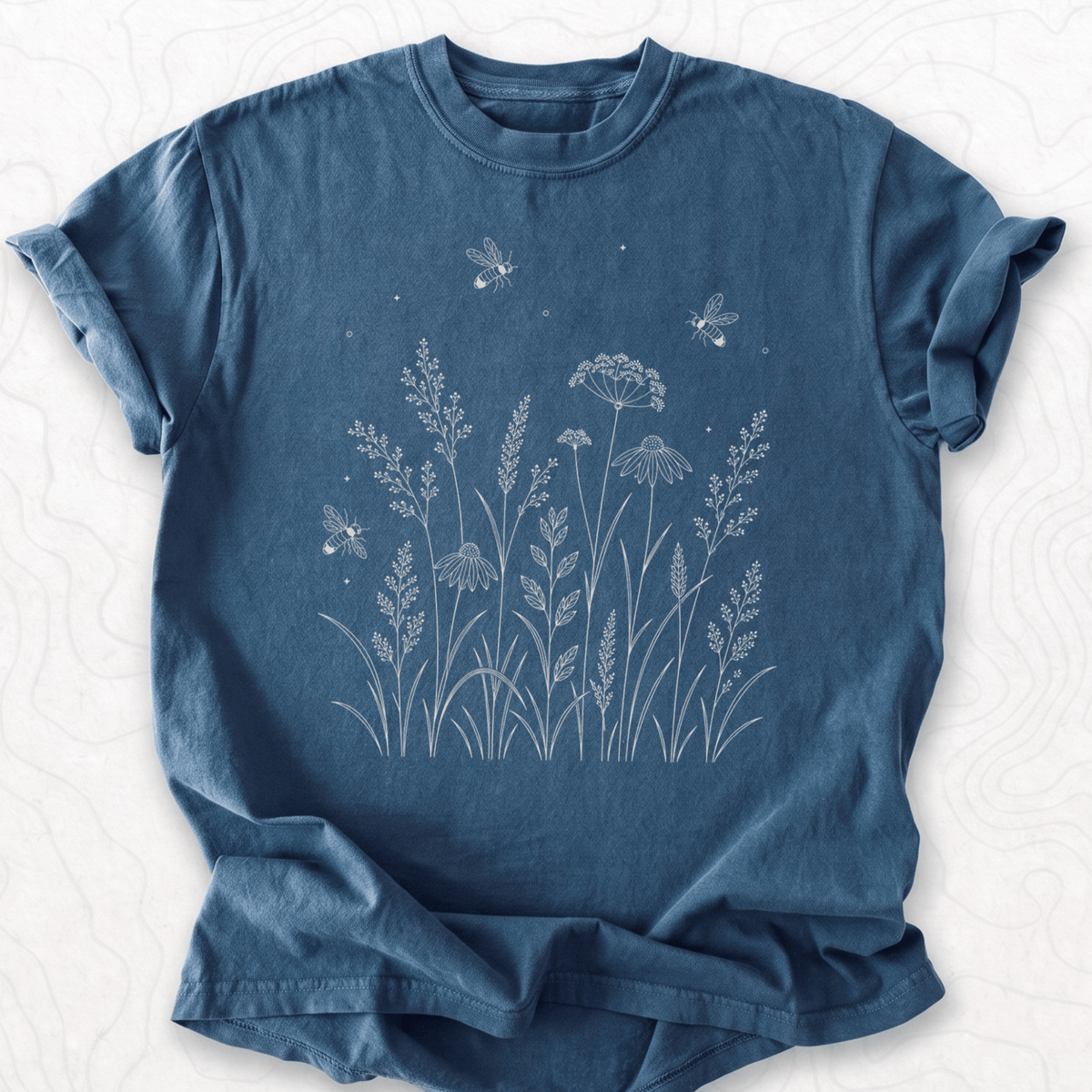 Wildflower Bees T-shirt