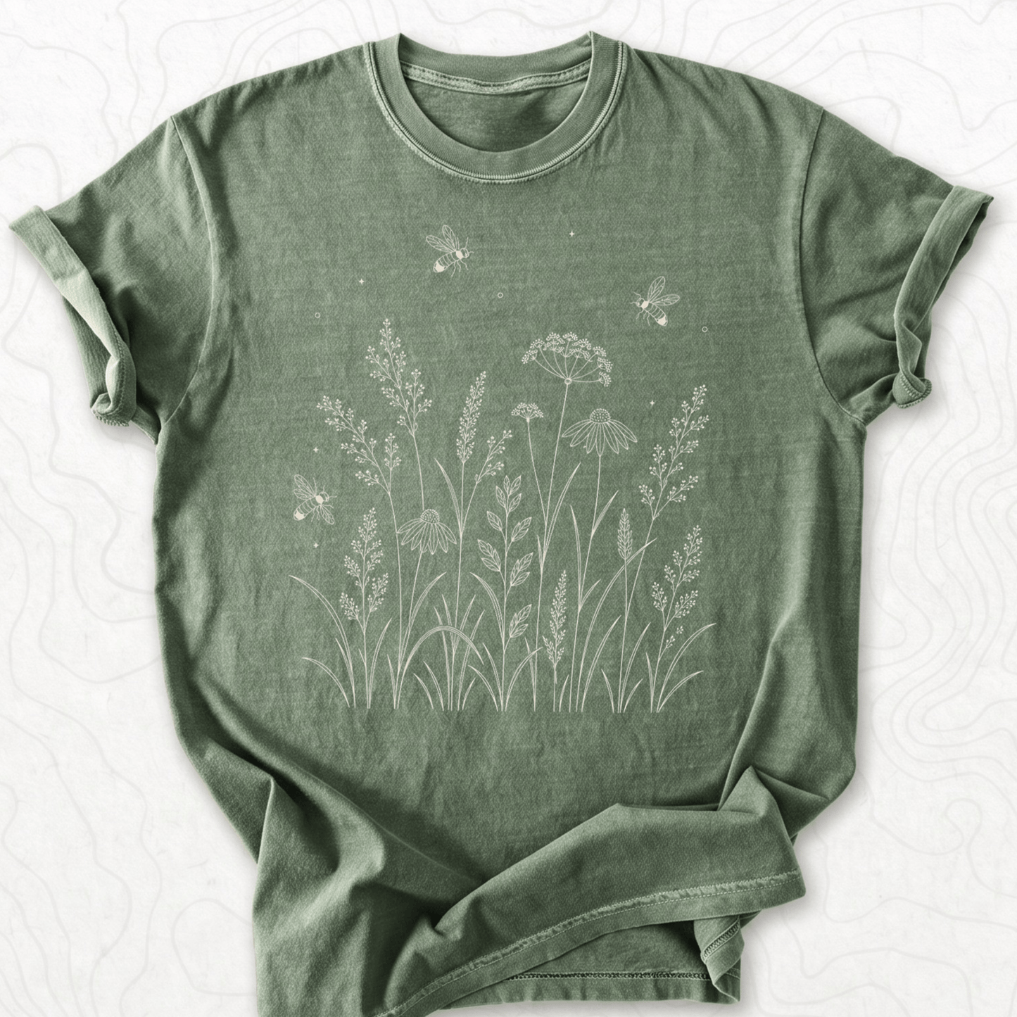Wildflower Bees T-shirt
