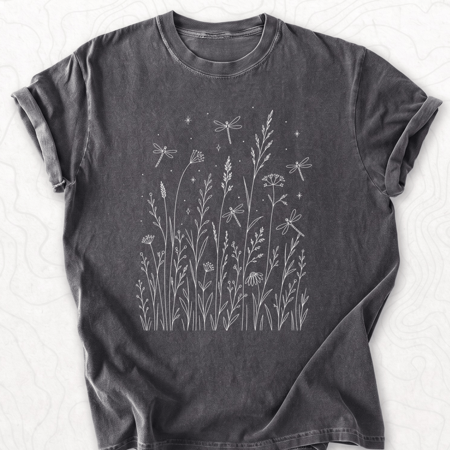 Wildflower Dragonflies T-shirt