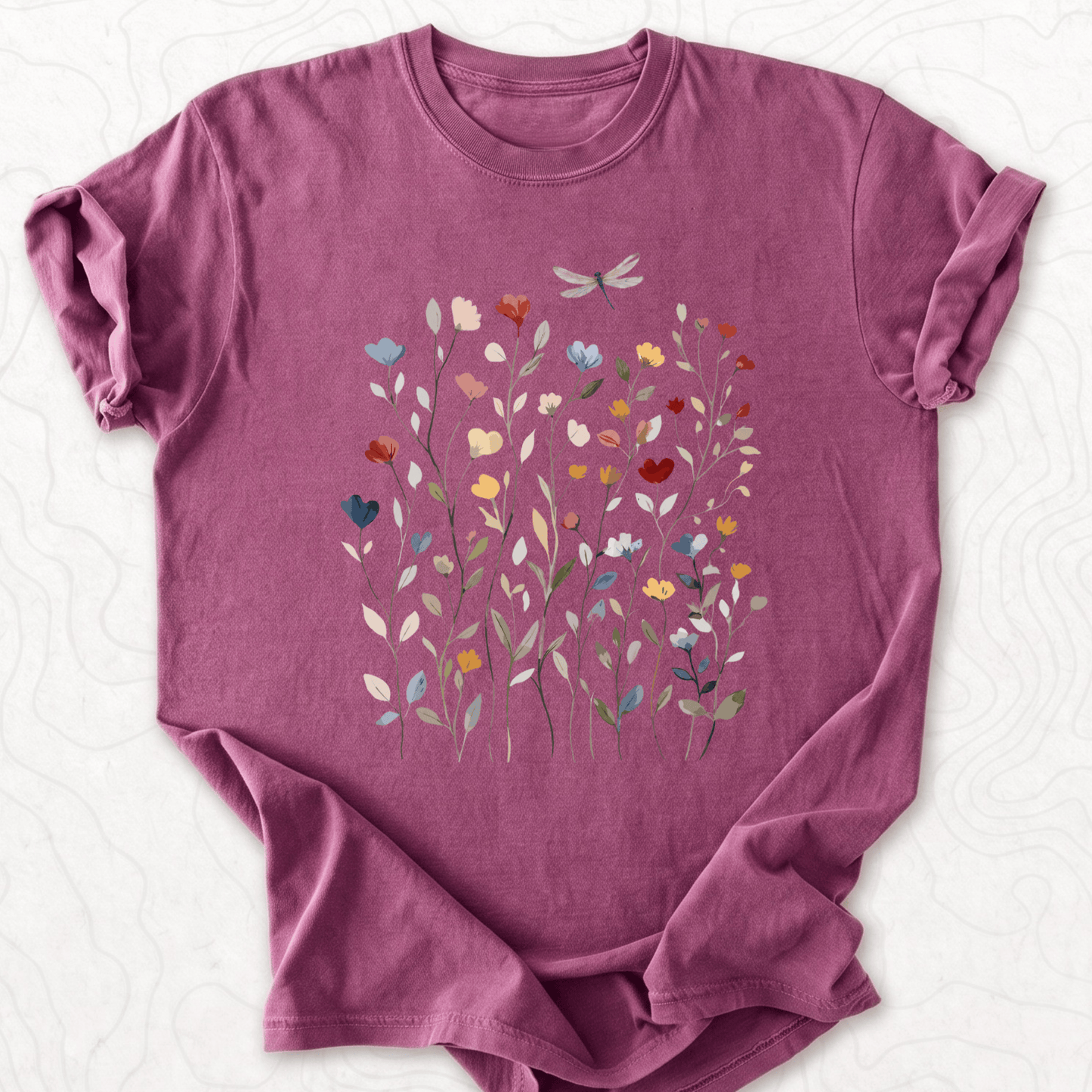 Wildflower Dragonfly T-shirt