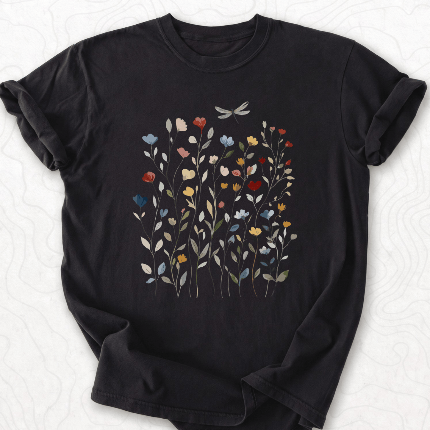 Wildflower Dragonfly T-shirt