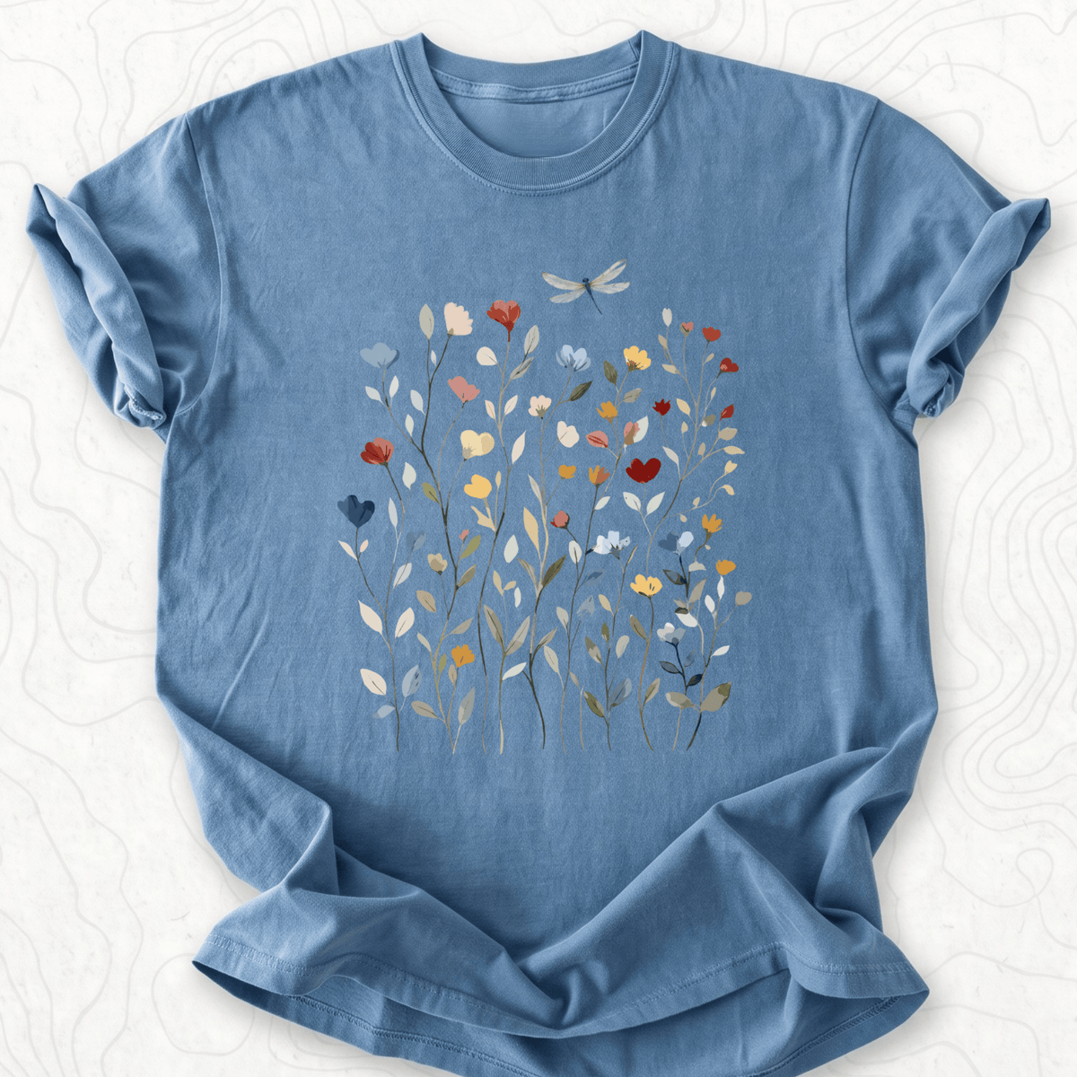 Wildflower Dragonfly T-shirt