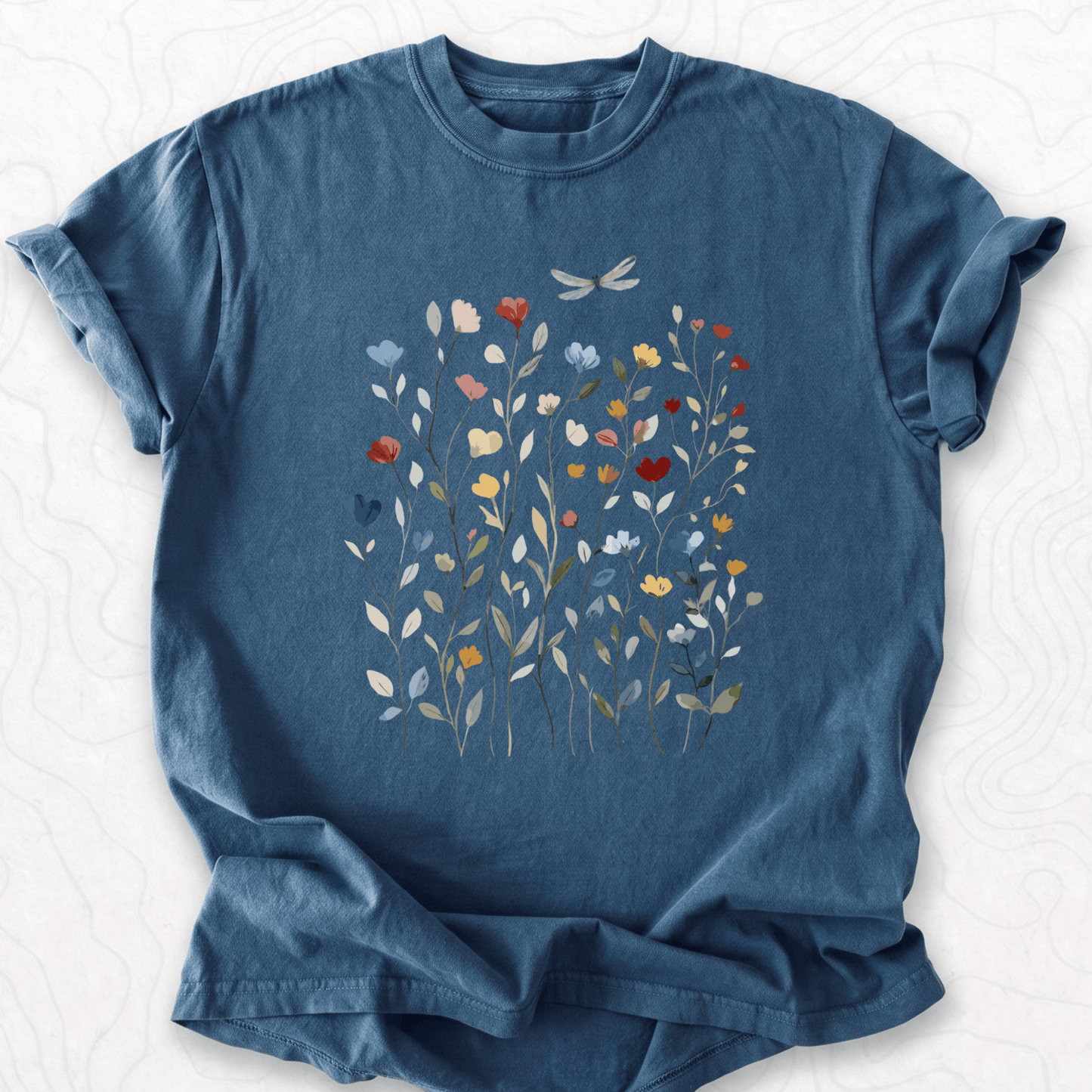 Wildflower Dragonfly T-shirt