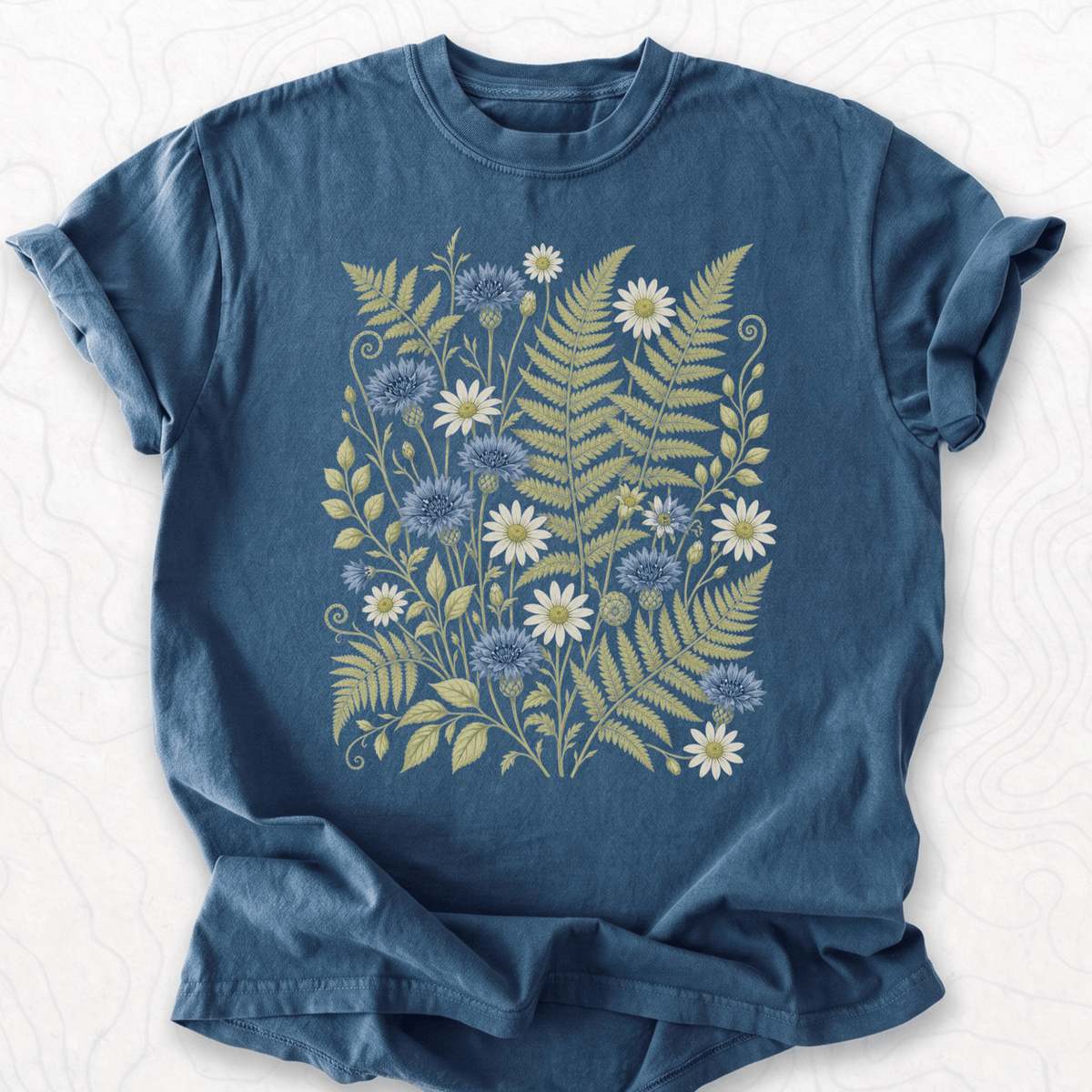 Wildflower Ferns T-shirt