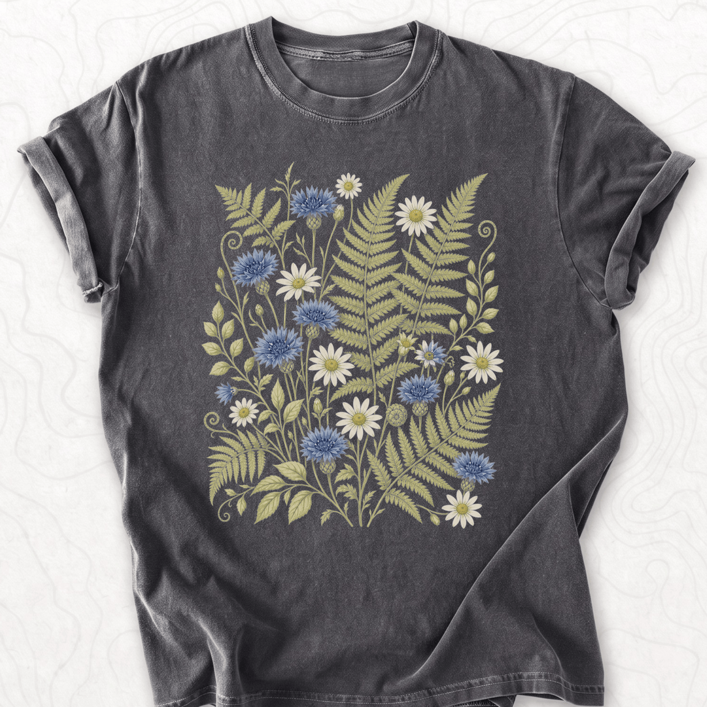 Wildflower Ferns T-shirt