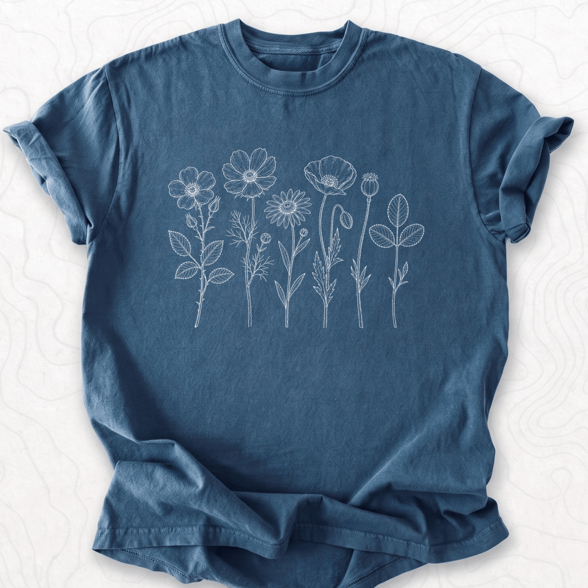 Wildflower Sketch T-shirt