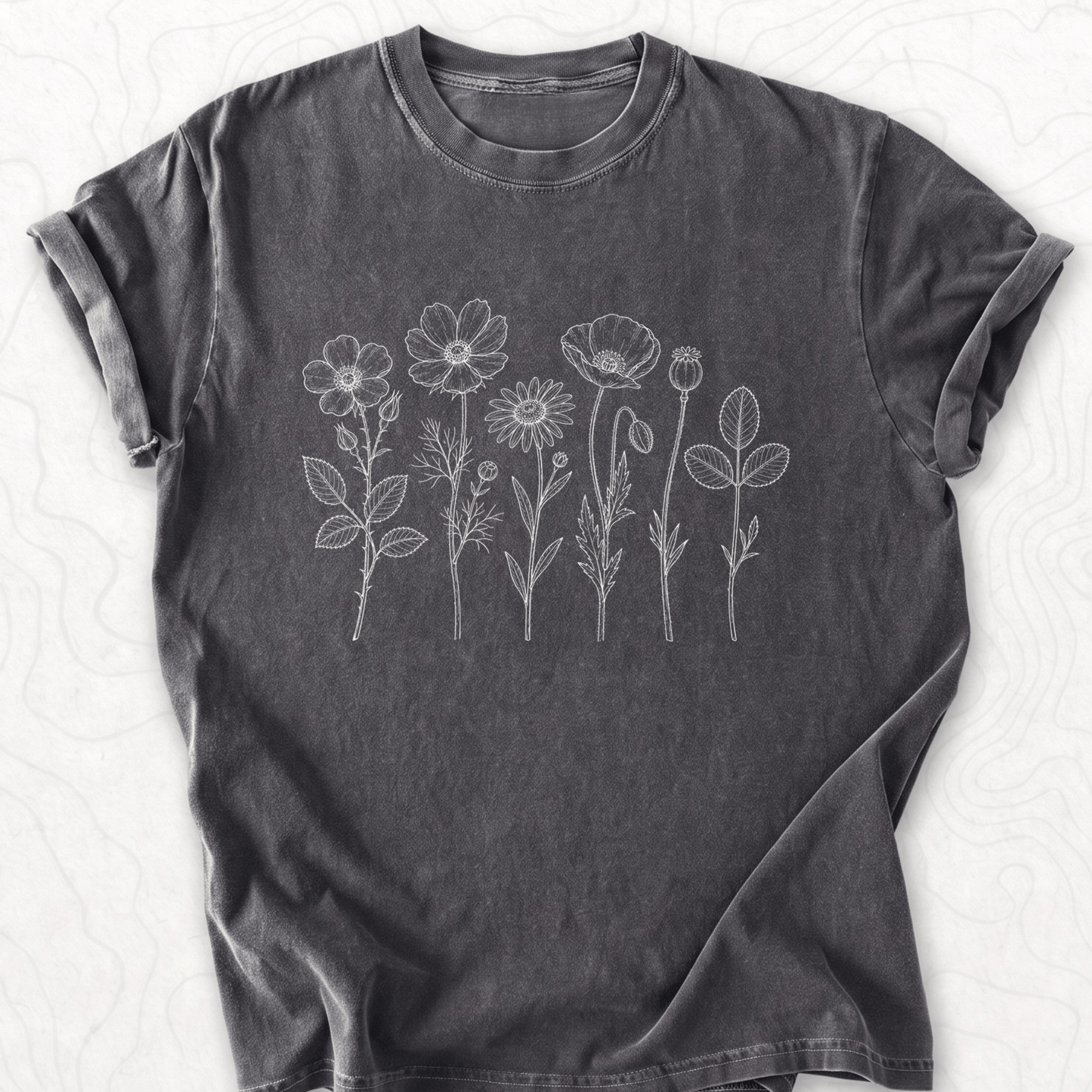 Wildflower Sketch T-shirt