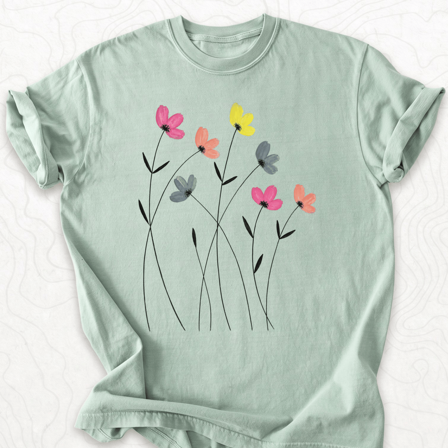 Wildflower Sketch T-shirt