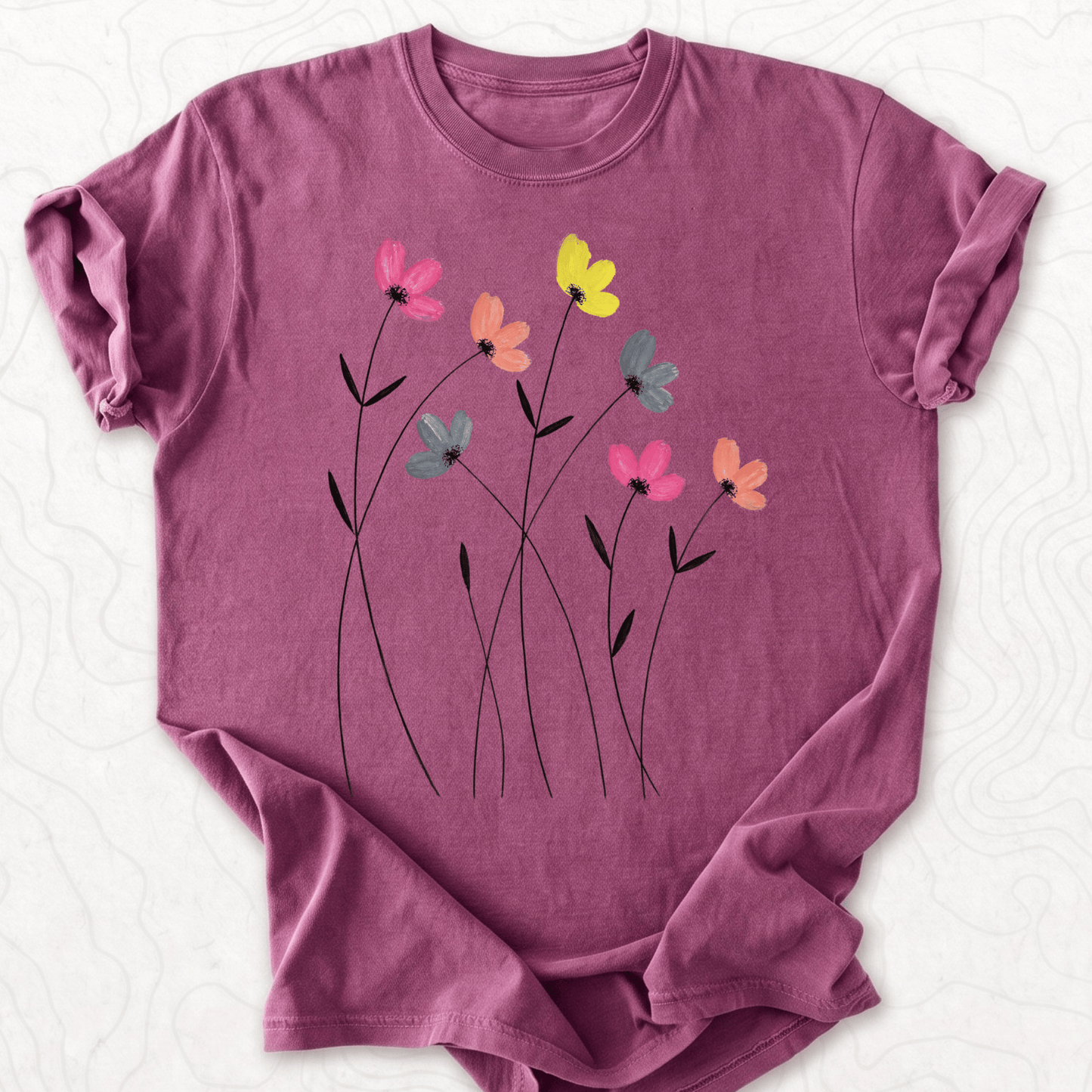 Wildflower Sketch T-shirt