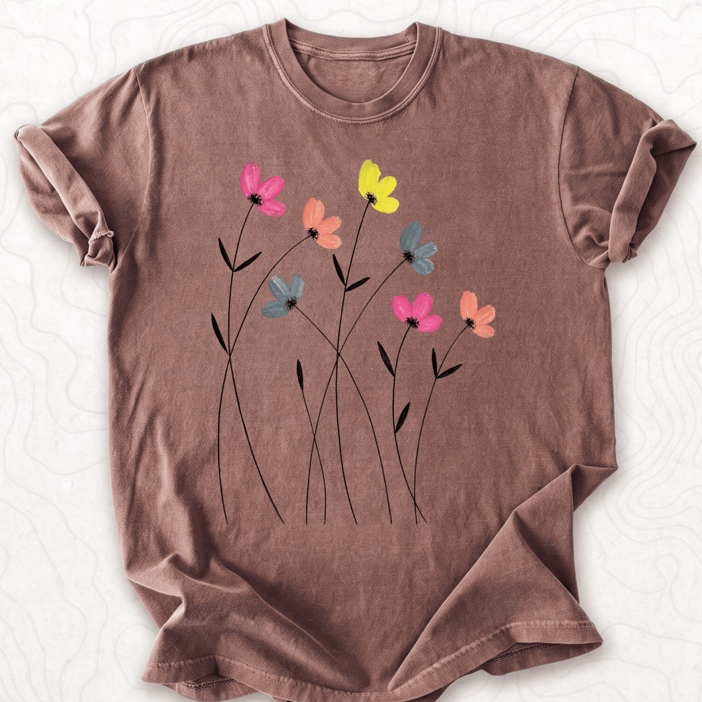 Wildflower Sketch T-shirt