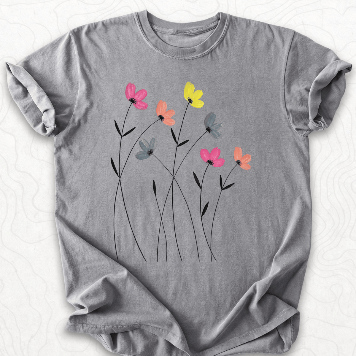 Wildflower Sketch T-shirt