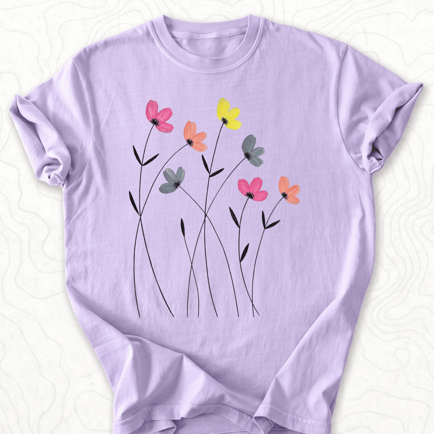 Wildflower Sketch T-shirt