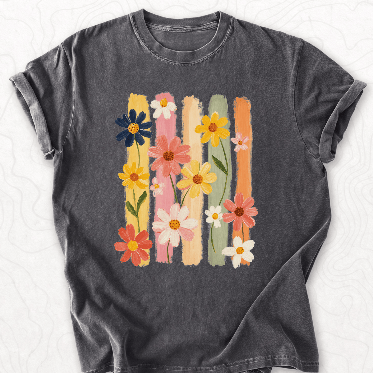 Wildflower Stripes T-shirt