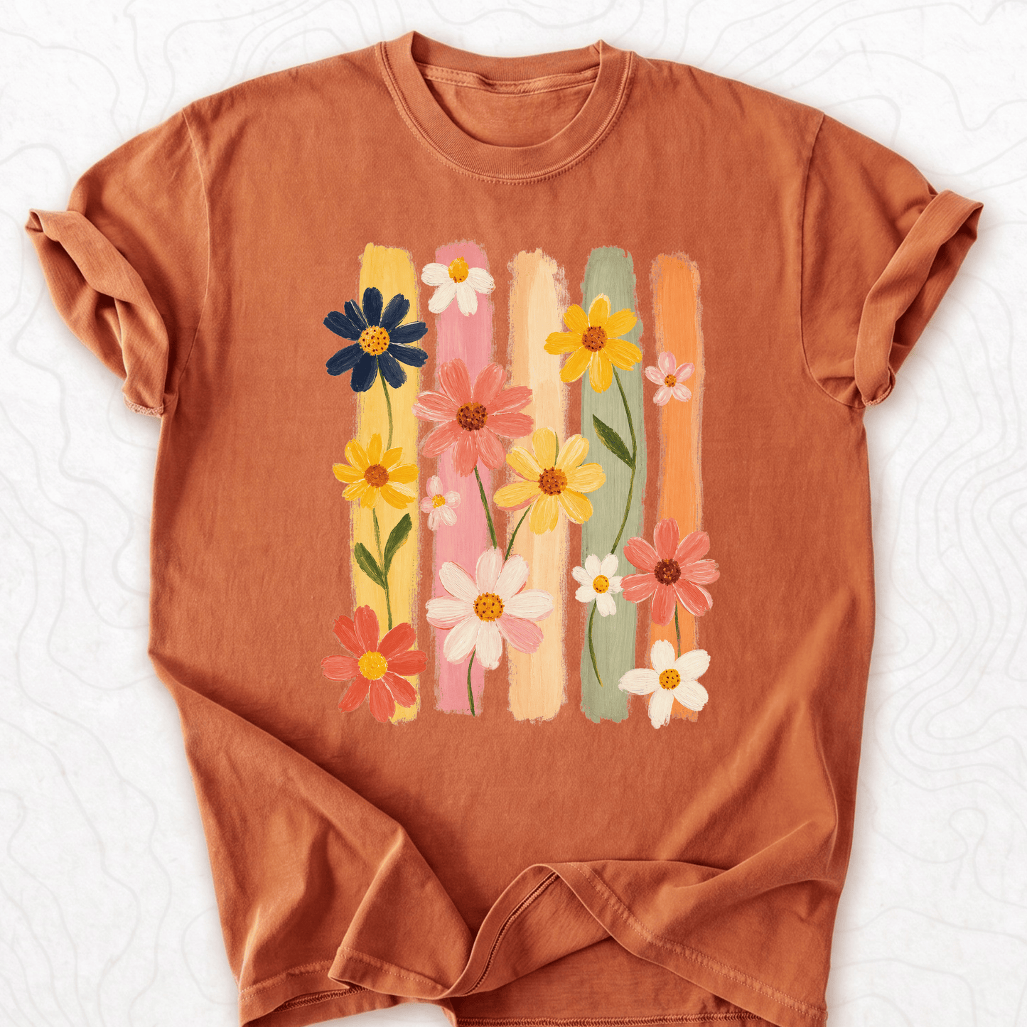 Wildflower Stripes T-shirt