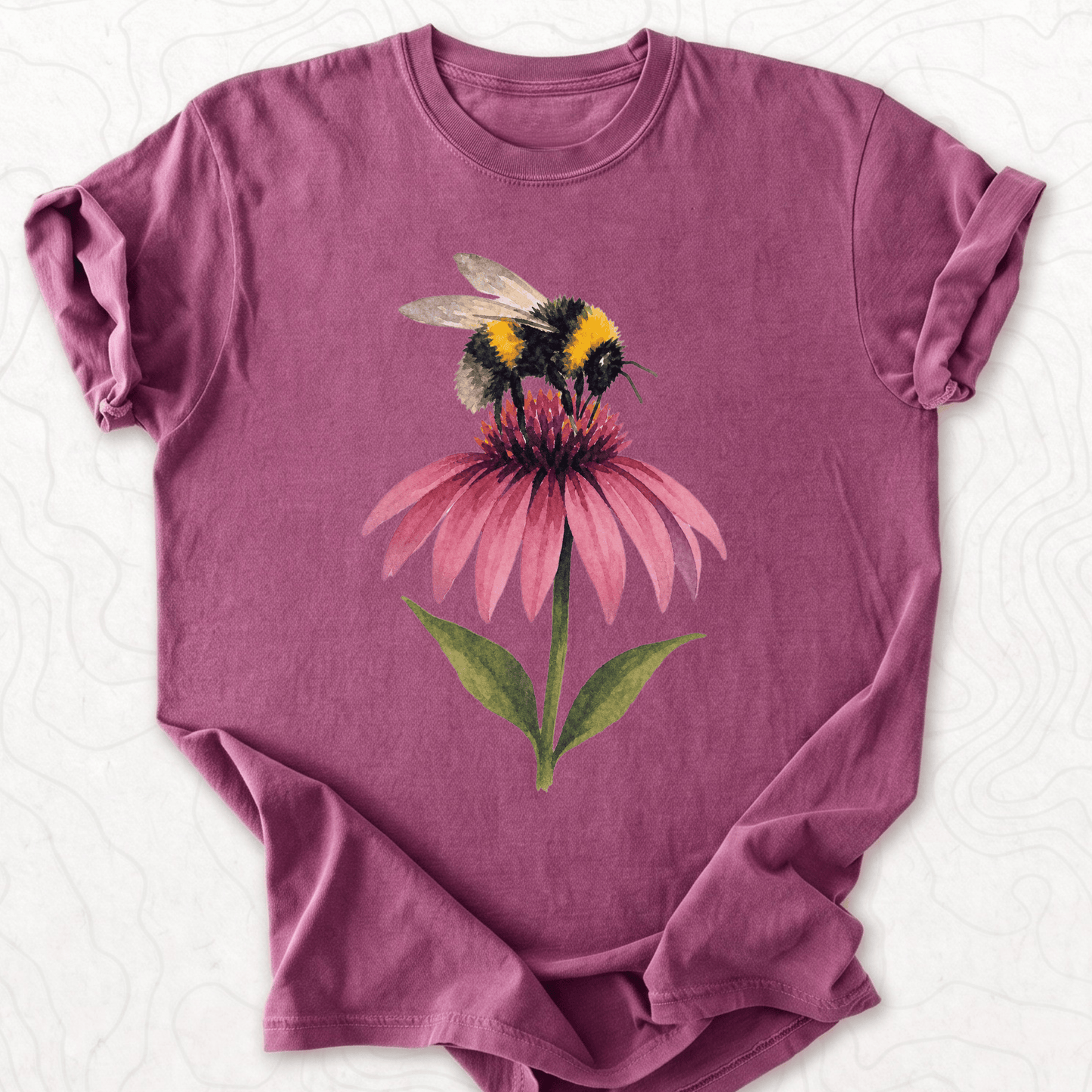 Bumblebee Flower T-shirt