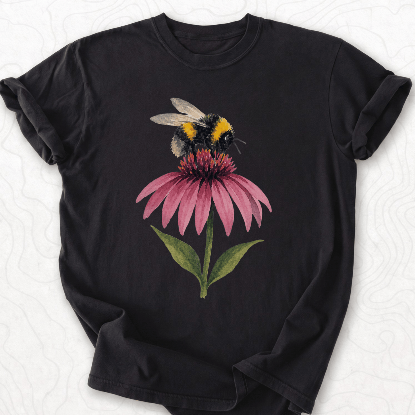Bumblebee Flower T-shirt