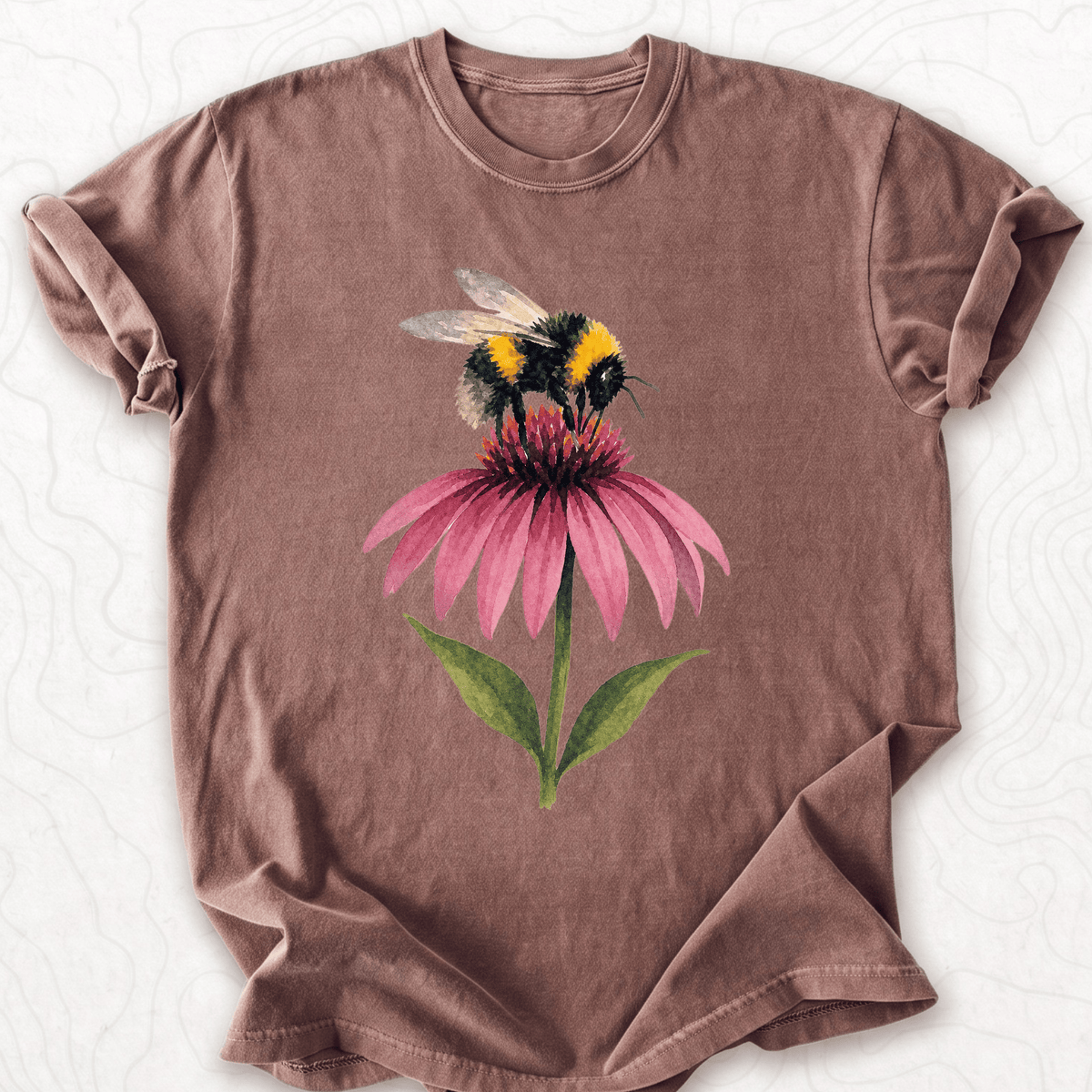 Bumblebee Flower T-shirt