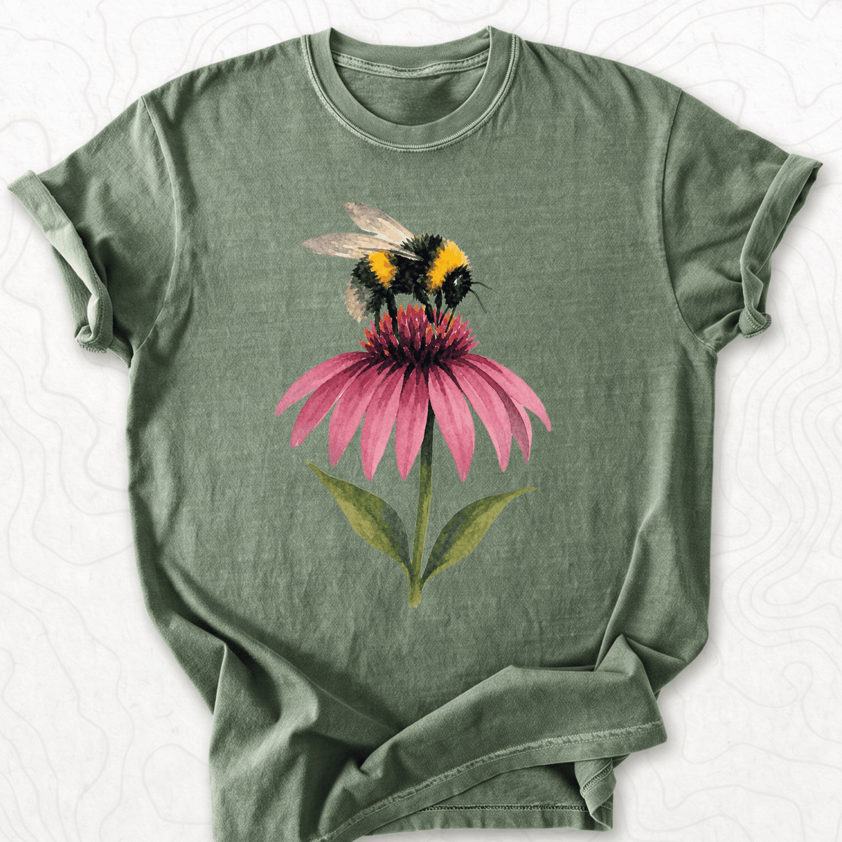 Bumblebee Flower T-shirt