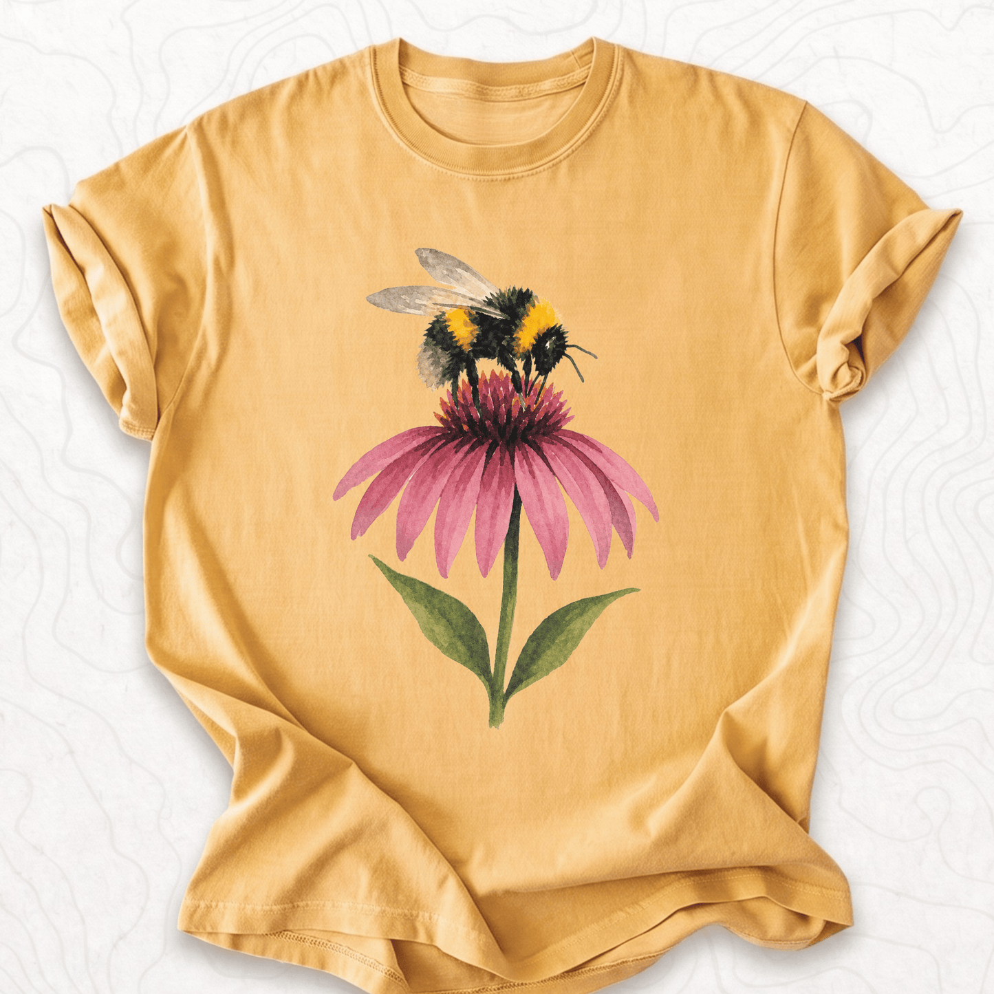 Bumblebee Flower T-shirt