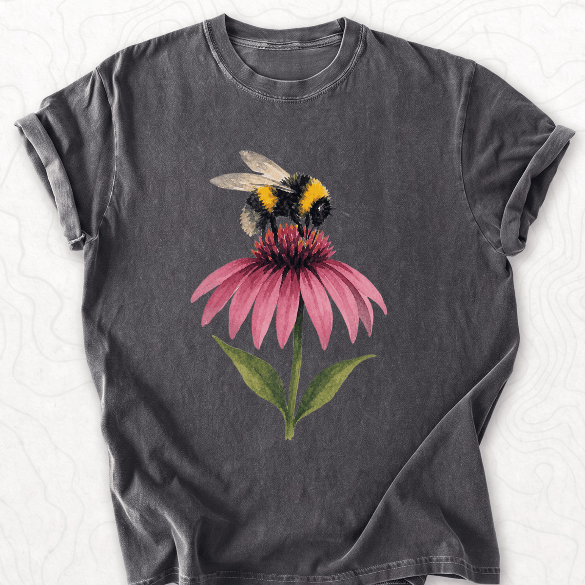 Bumblebee Flower T-shirt