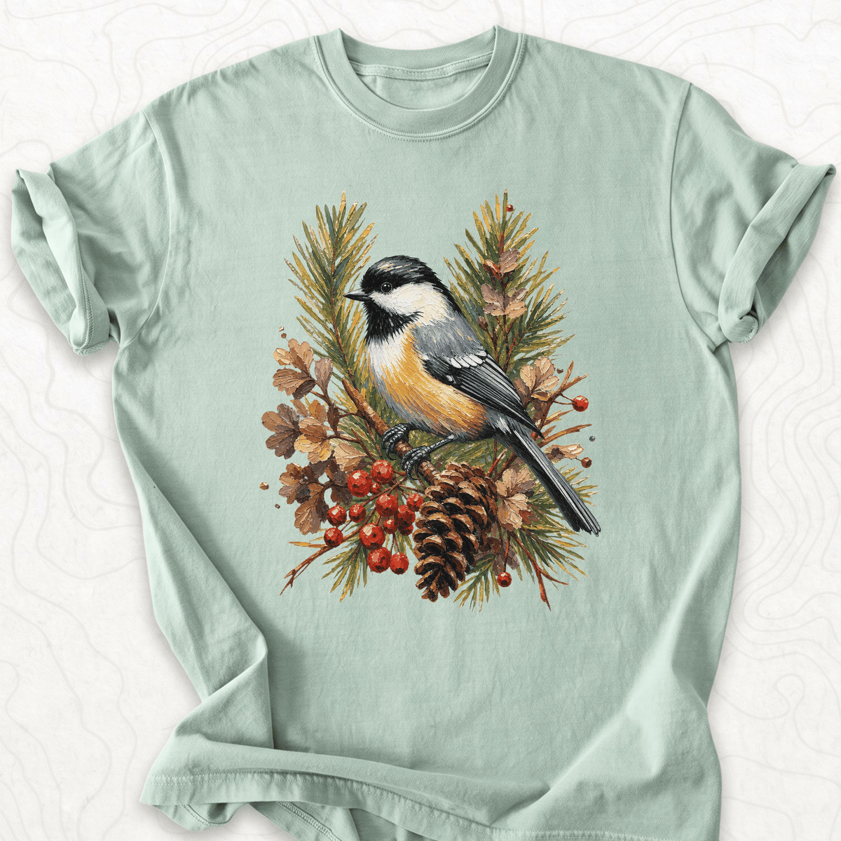 Winter Chickadee T-shirt