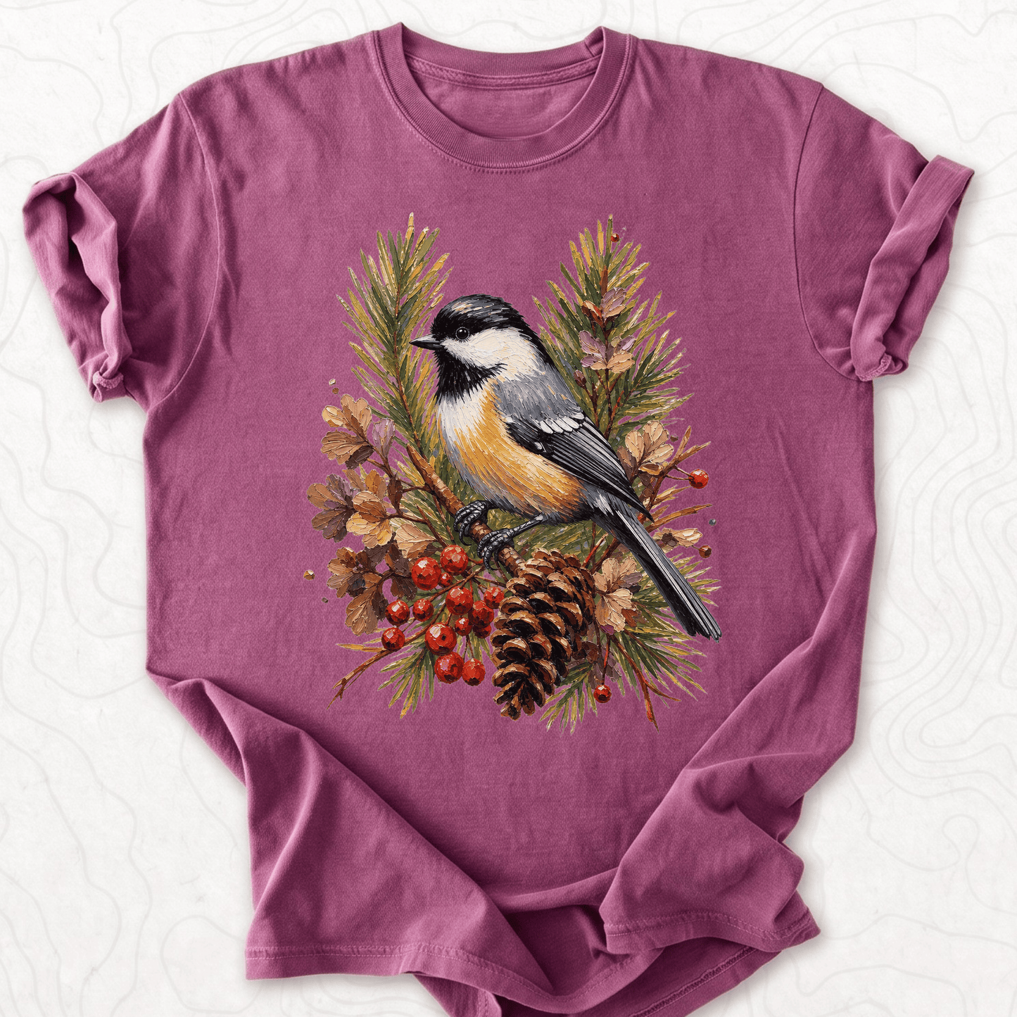 Winter Chickadee T-shirt