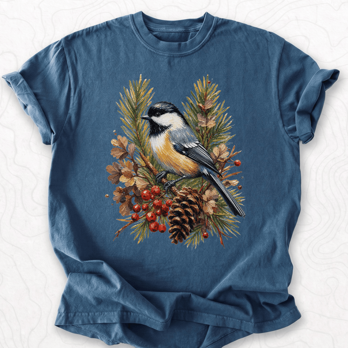 Winter Chickadee T-shirt