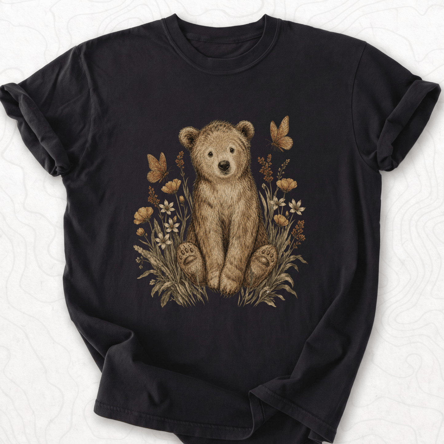 Woodland Bear Cub T-shirt
