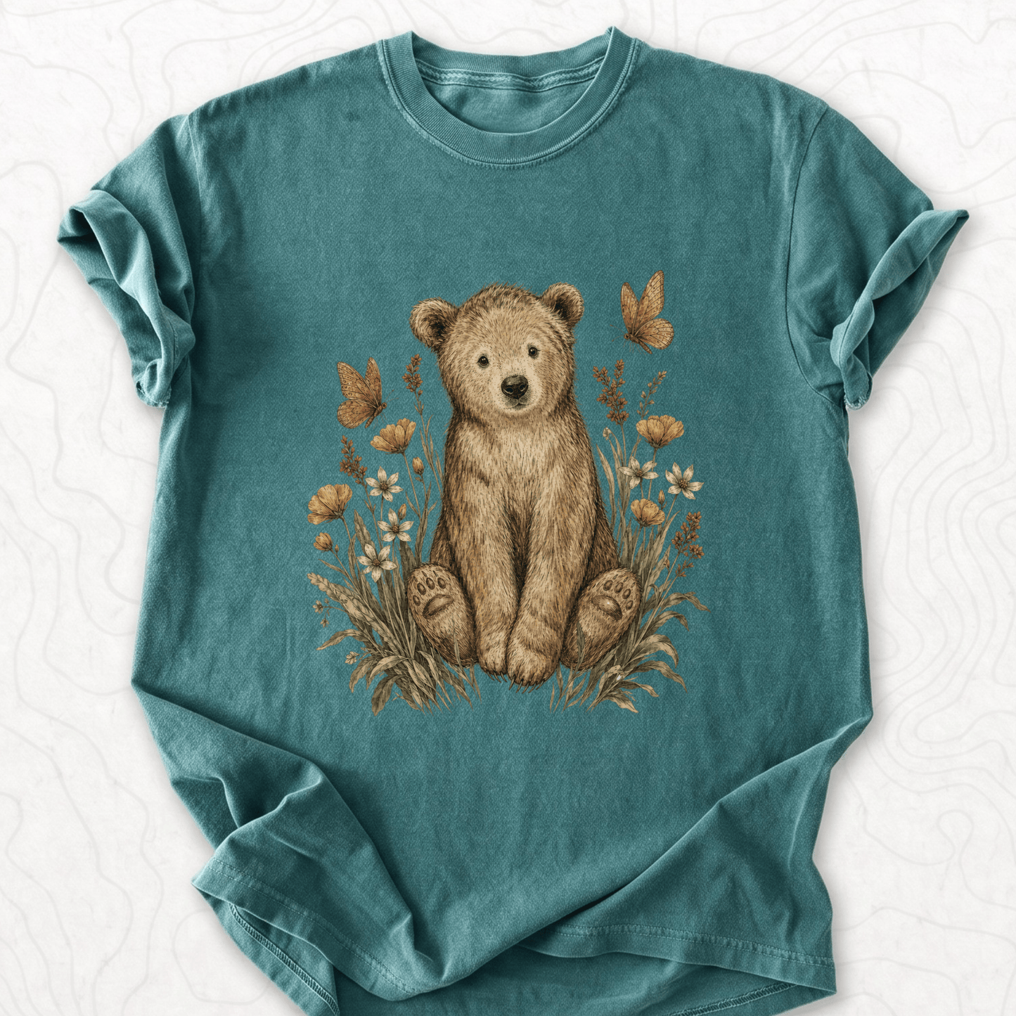 Woodland Bear Cub T-shirt