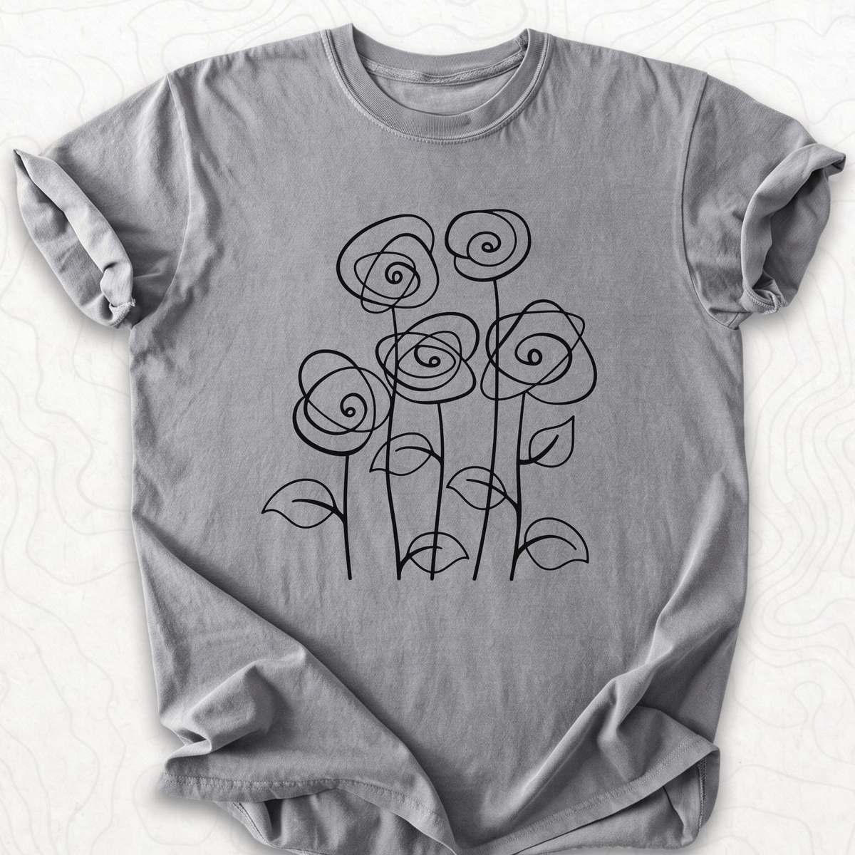 Abstract Roses T-shirt
