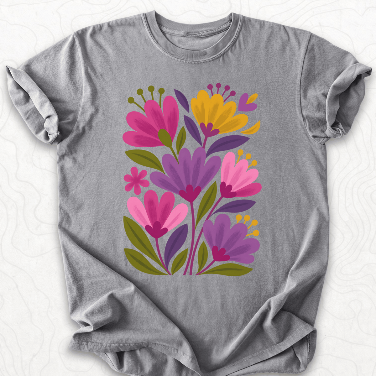 Colorful Floral Bouquet T-shirt
