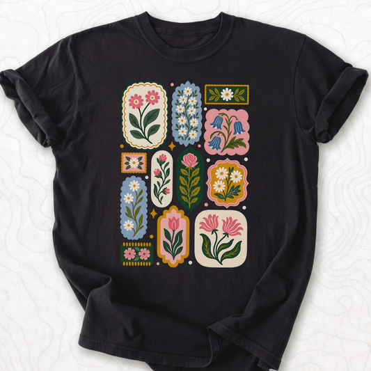 Floral Patchwork T-shirt
