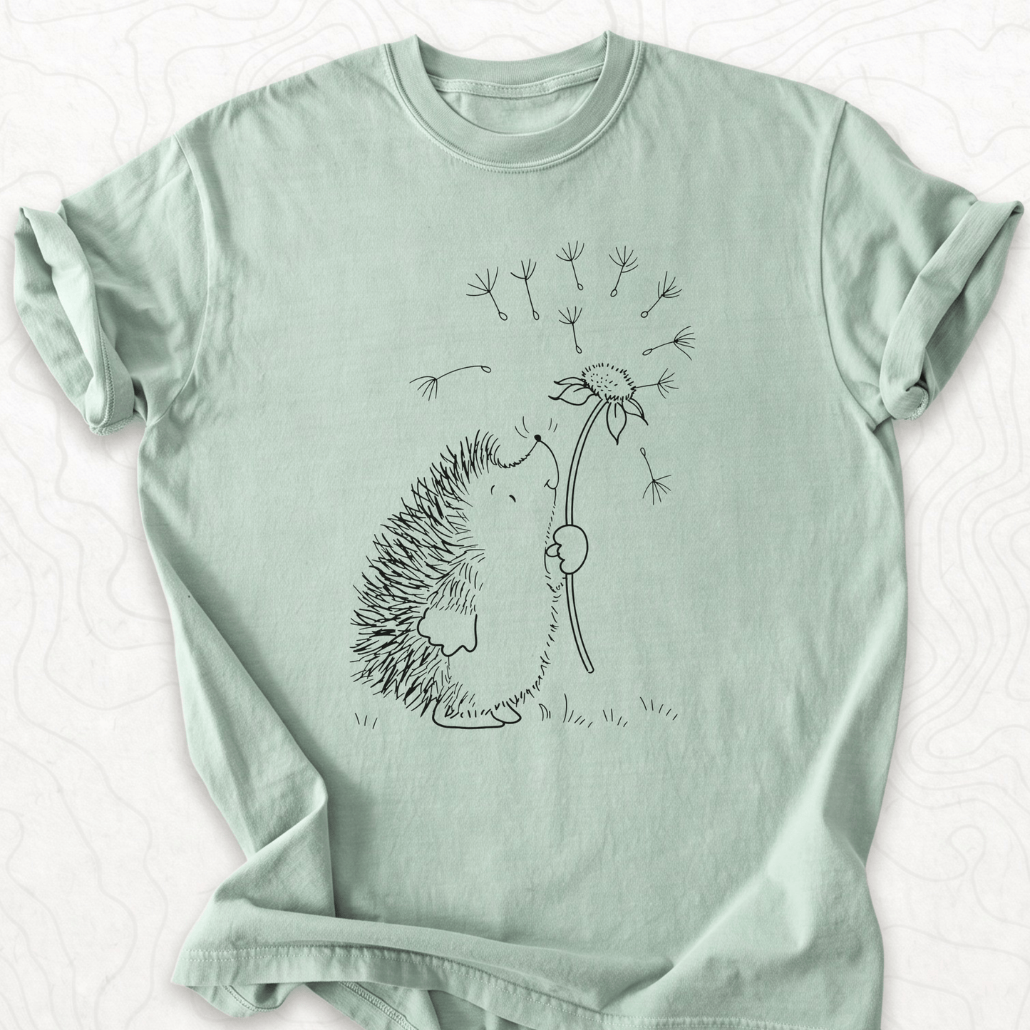 Hedgehog Dandelion T-shirt