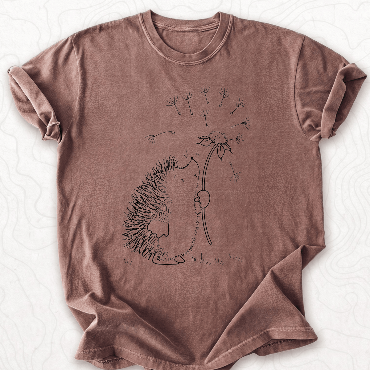 Hedgehog Dandelion T-shirt