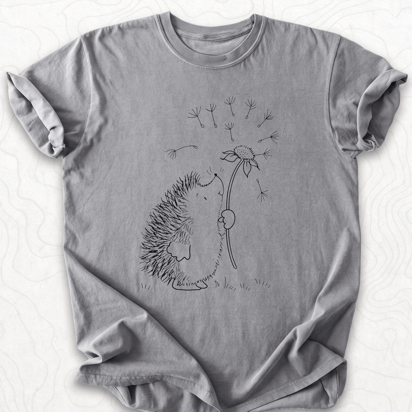 Hedgehog Dandelion T-shirt