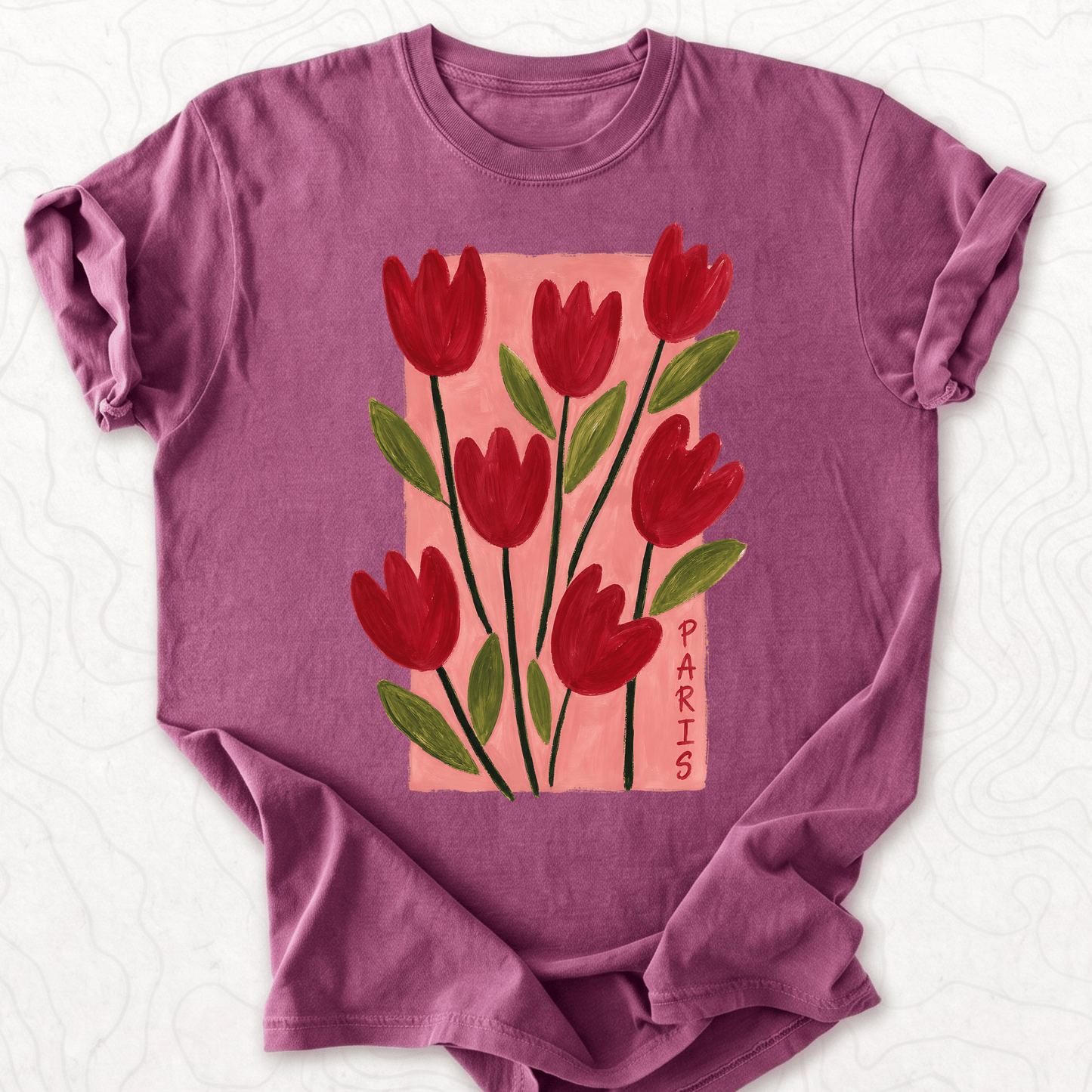 Red Tulips T-shirt