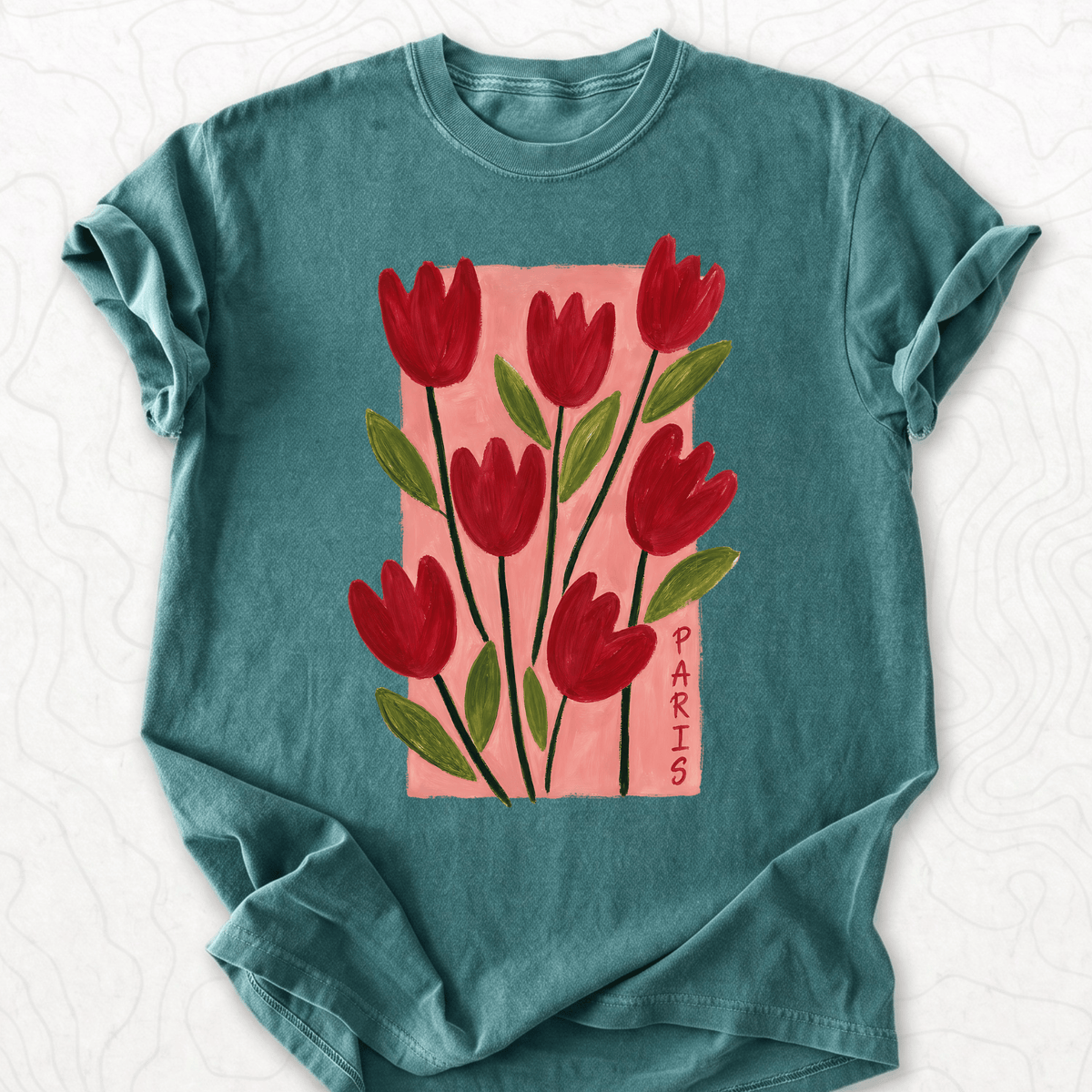 Red Tulips T-shirt