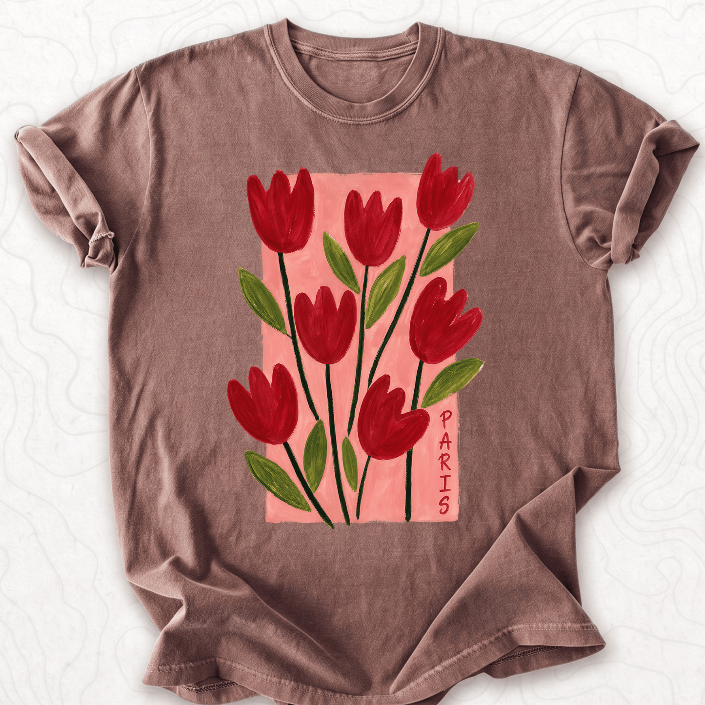 Red Tulips T-shirt