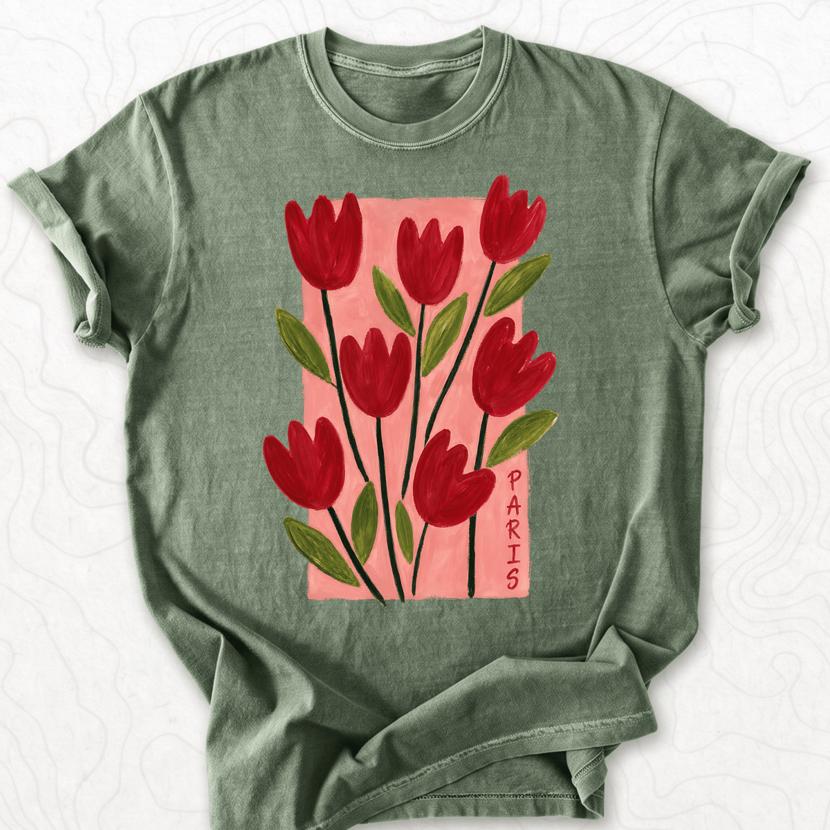 Red Tulips T-shirt