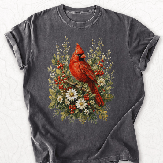 Cardinal Floral T-shirt